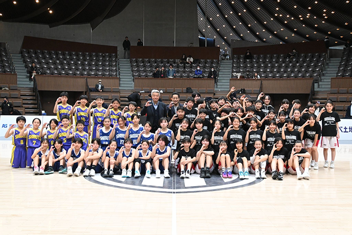 ミニバス連盟スペシャルマッチ